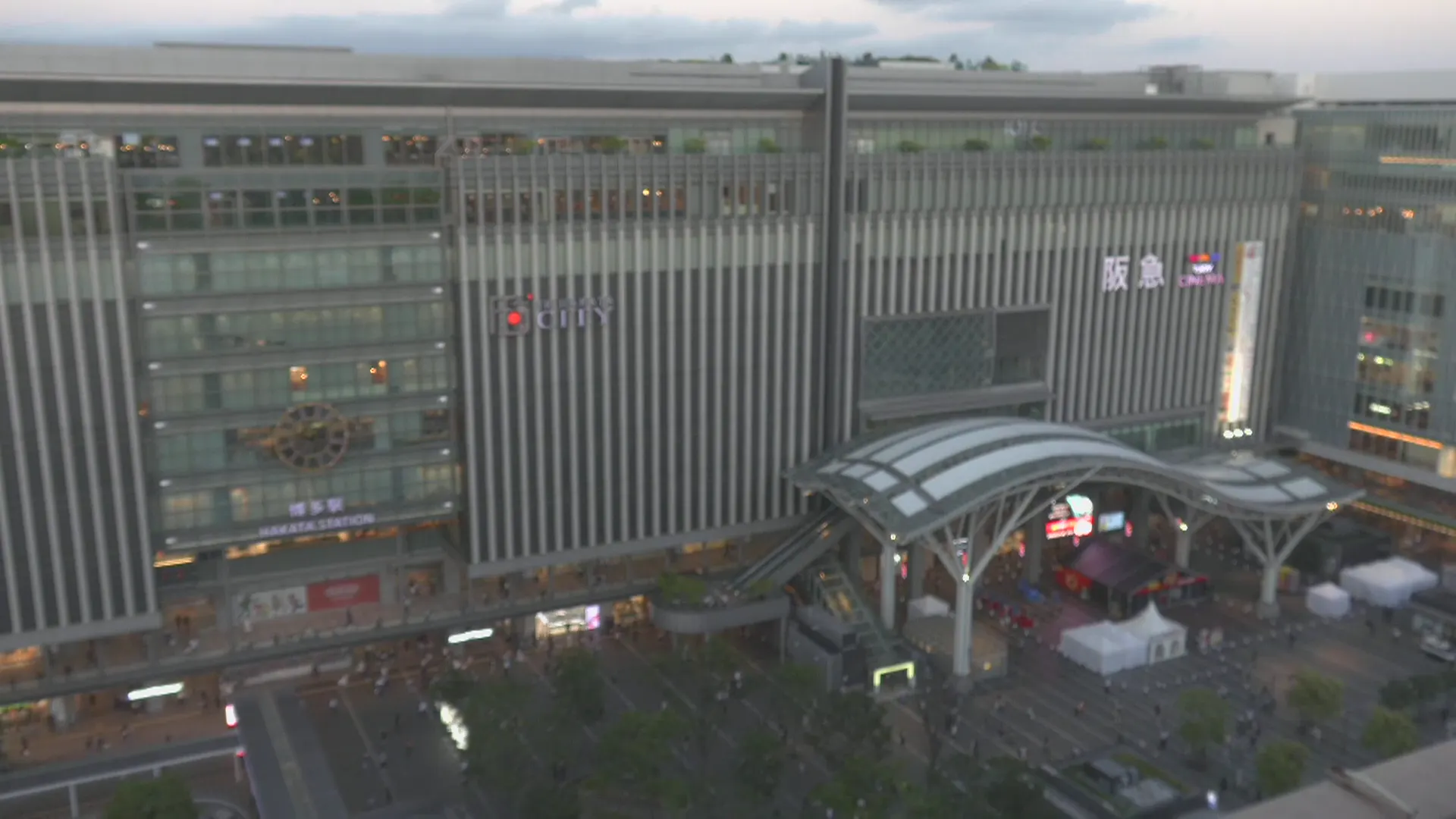 JR博多車站(福岡市) 即時影像 - 2026-05-29 19:18