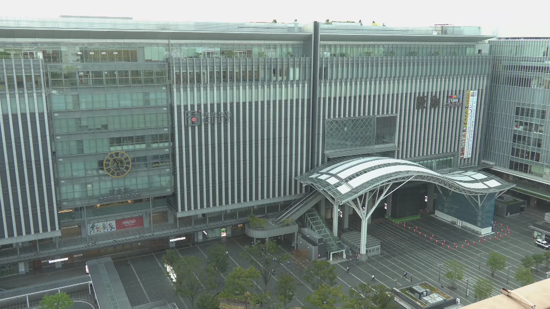 JR博多車站(福岡市) 即時影像 - 2026-08-28 06:27