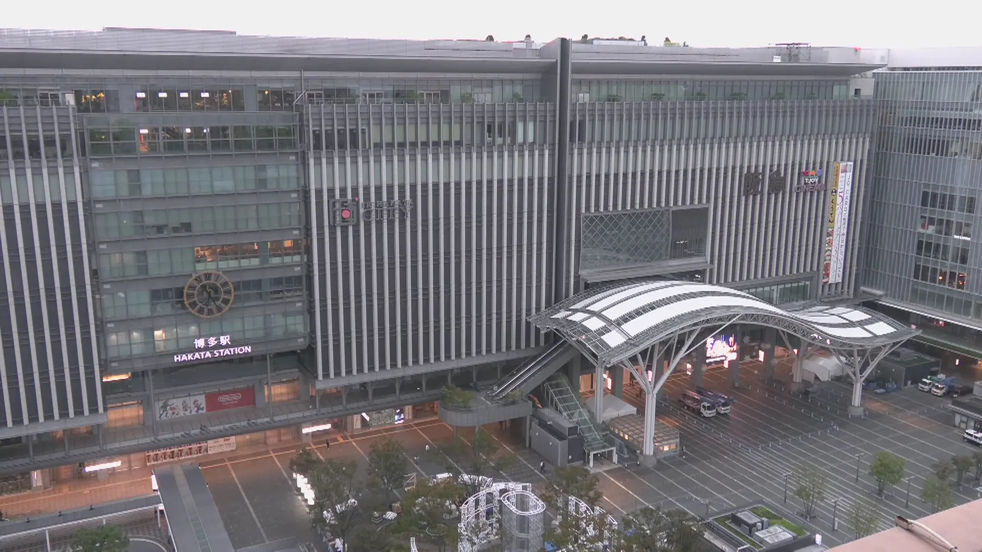 JR博多車站(福岡市) 即時影像 - 2026-10-13 06:25