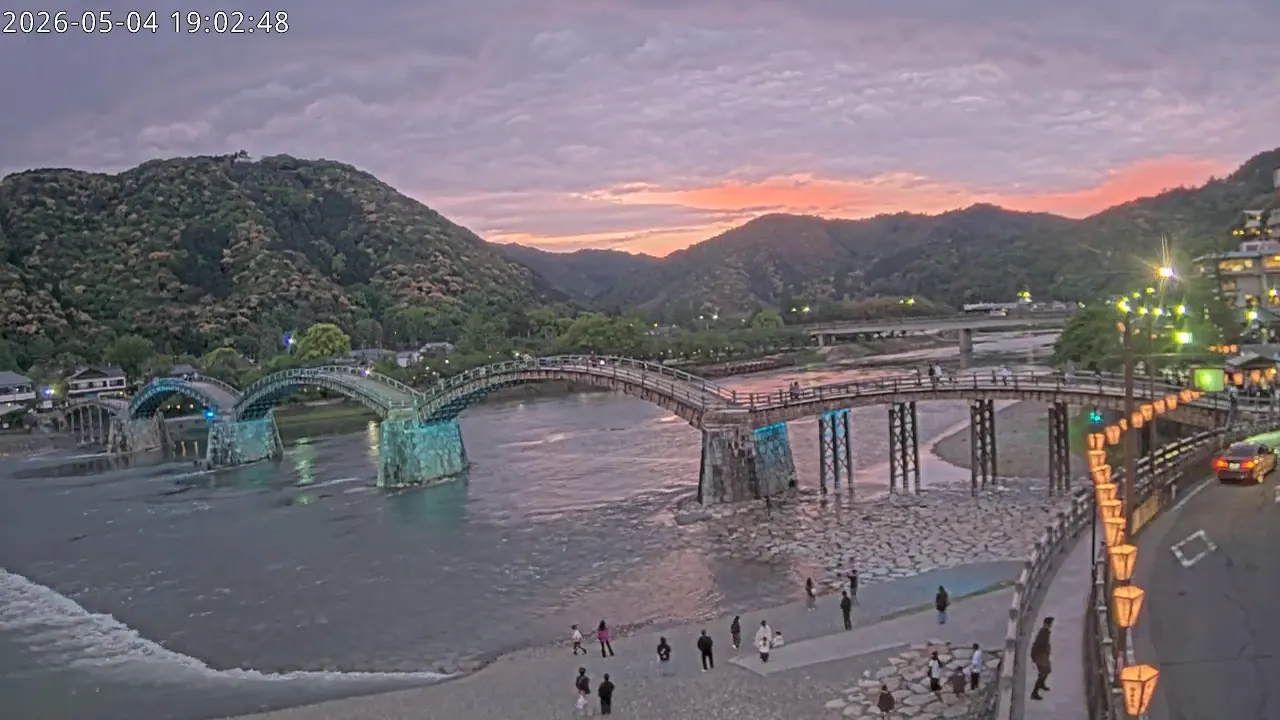 錦帶橋 即時影像 - 2026-05-04 19:03