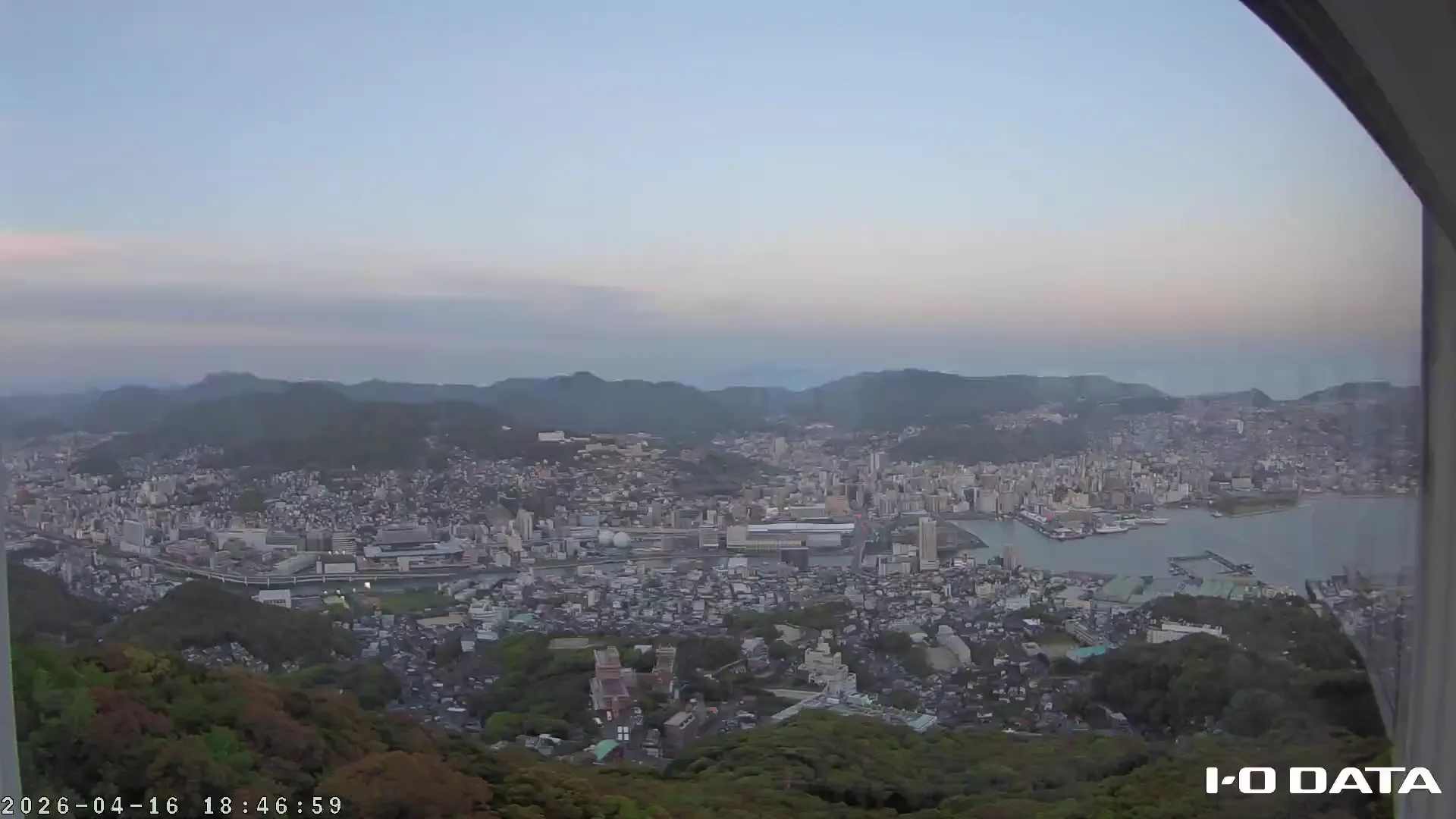 稻佐山公園 即時影像 - 2026-04-16 18:47