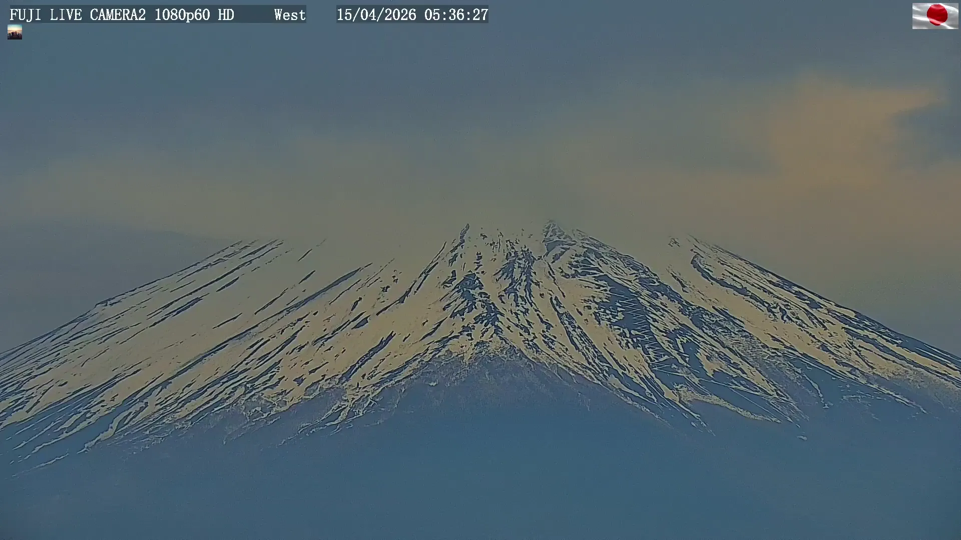 富士山山頂 即時影像 - 2026-04-15 05:36